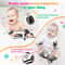 Black And White Sensory Infant Wrist Rattle And Foot Finder Set 1