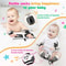 Black And White Sensory Infant Wrist Rattle And Foot Finder Set 1