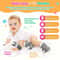 Black And White Sensory Infant Wrist Rattle And Foot Finder Set 2