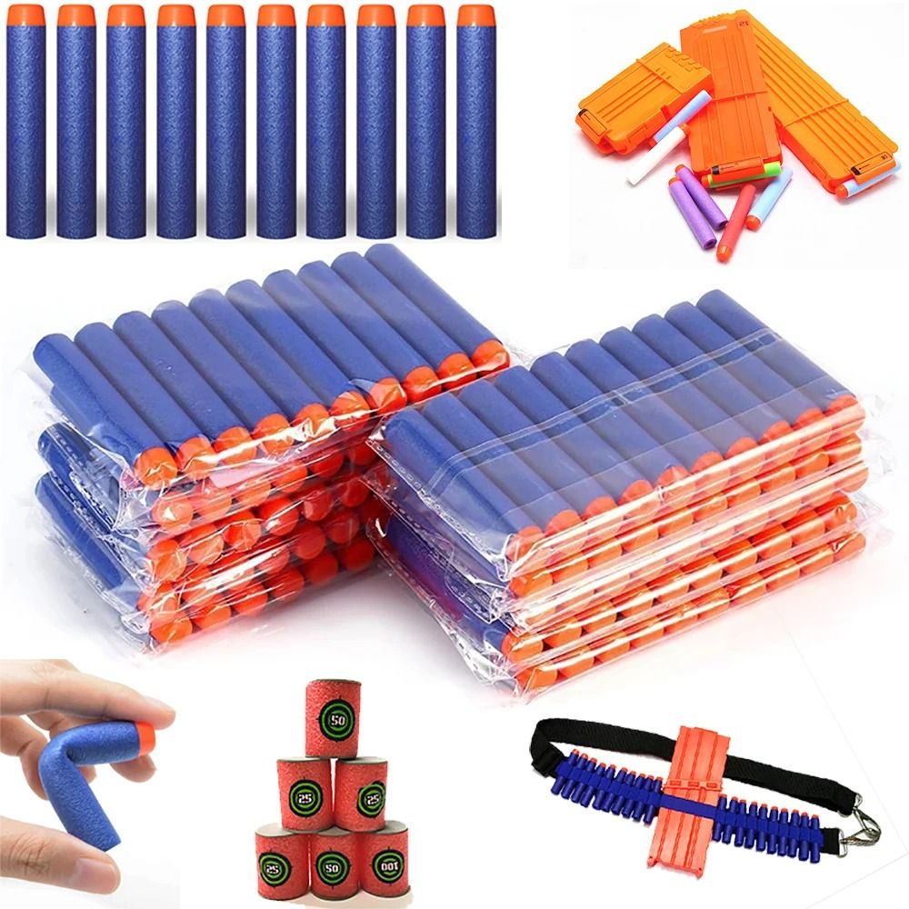 Refill Darts Bullets For Nerf NStrike Elite Series Blasters 0