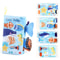 Educational Cartoon Animal Tail Baby Cloth Book 11