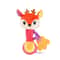 Soft Plush Animal Sensory Shaker And Teether Toy 8