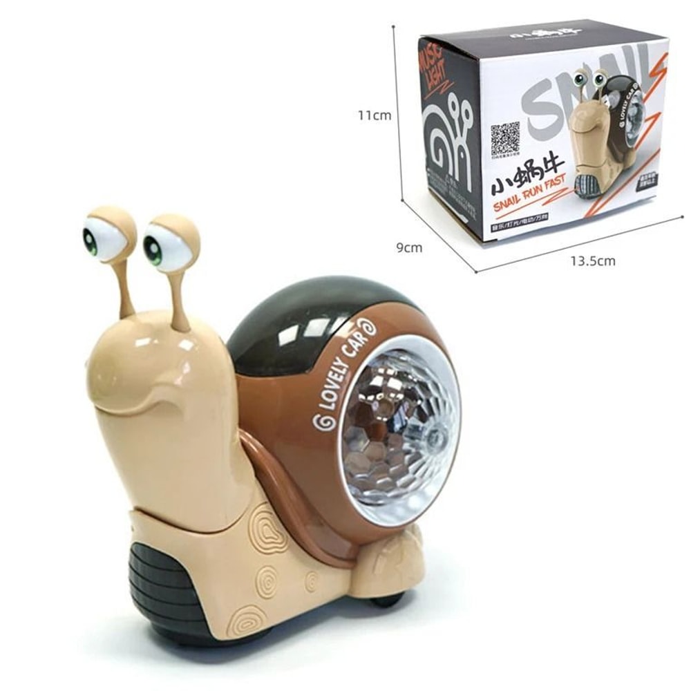 Interactive Crawling Crab And Snail Musical Toy 7