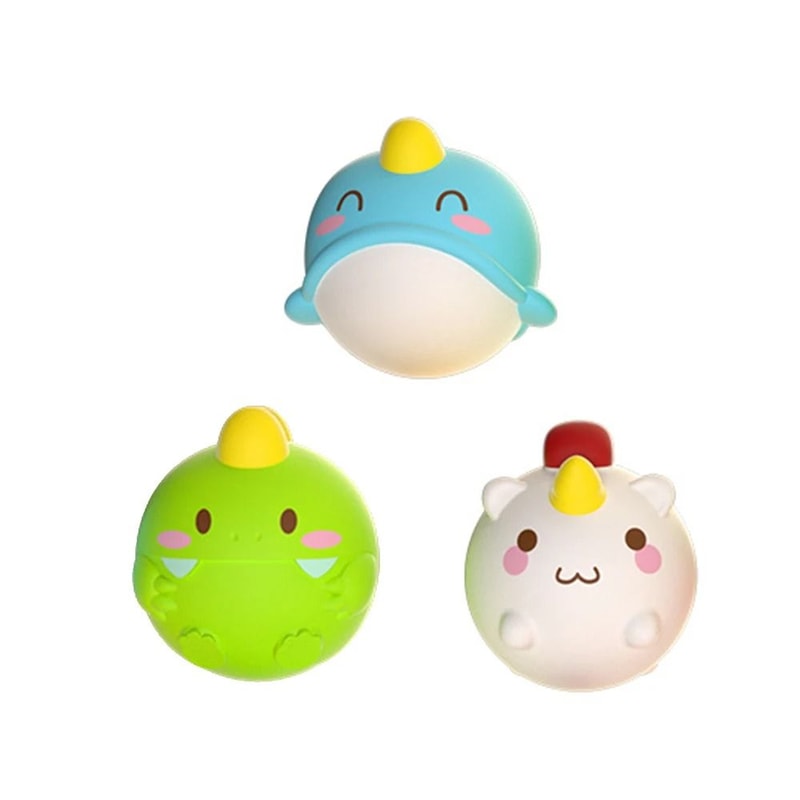 Luminous LED Animal Bath Toy With Water Induction 8