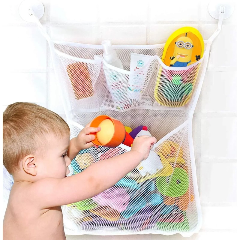 Universal Baby Bath Toy Storage Mesh Bag 0