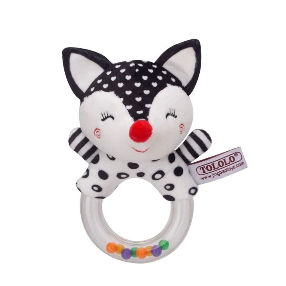 Soft Stuffed Giraffe Sensory Teether Doll 8