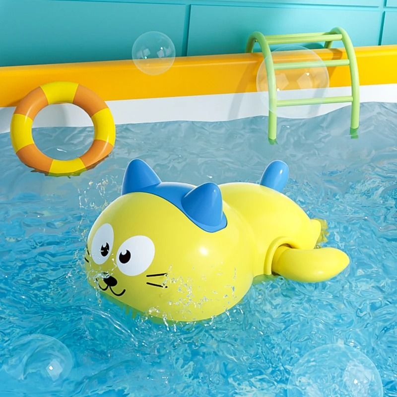 Wind Up Floating Clockwork Animal Bath Toy 7