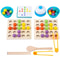 Montessori Wooden Clip Beads Color Sorting Toy 6