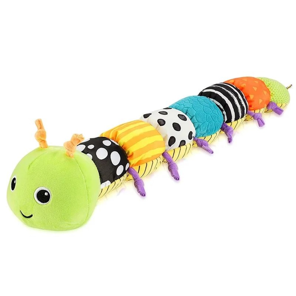 Musical Stuffed Animal Tummy Time Toy With Ruler Design 10