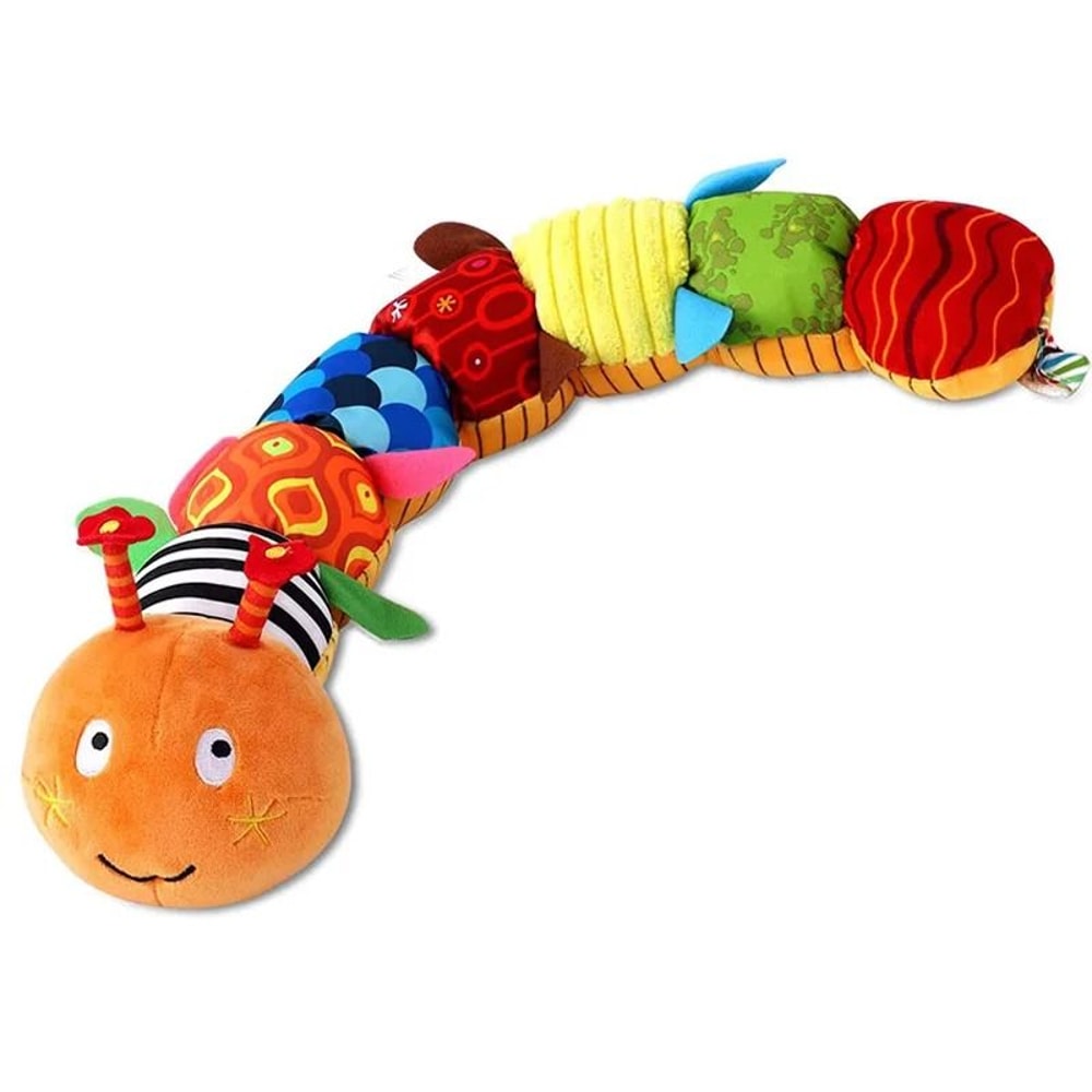 Musical Stuffed Animal Tummy Time Toy With Ruler Design 6