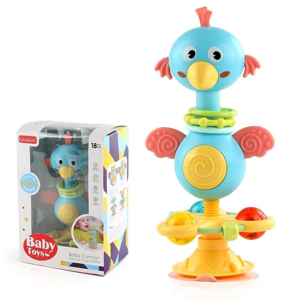 Baby Cartoon Interactive Suction Cup Tray Toy 9