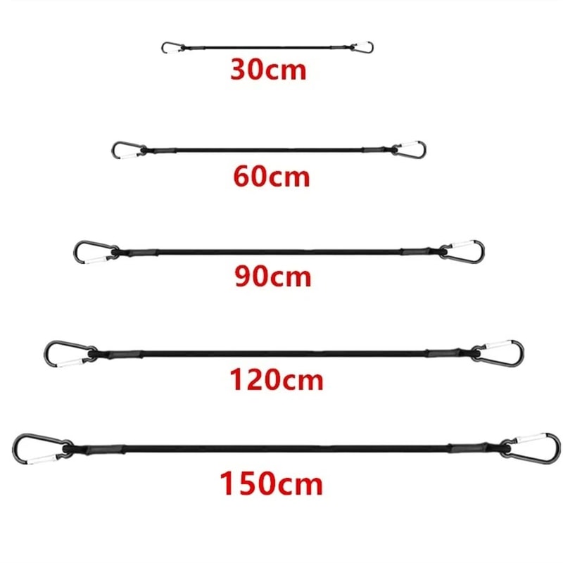 Multipurpose Stretch Elastic Bungee Cords With Hooks 4