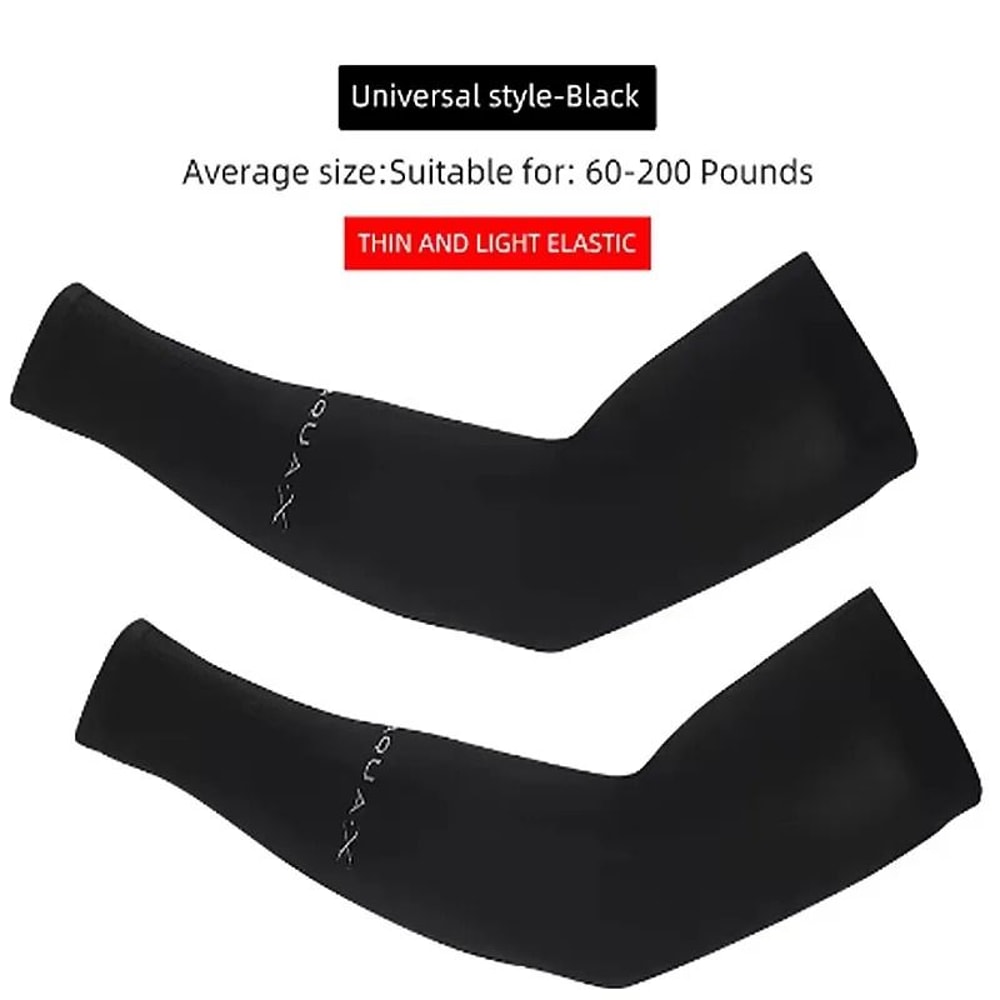 Ice Silk UV Protection Cooling Sports Arm Sleeves 7