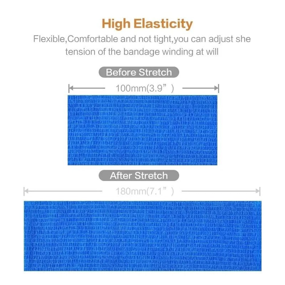 Waterproof SelfAdhesive Elastic Bandage Wrap Set 3