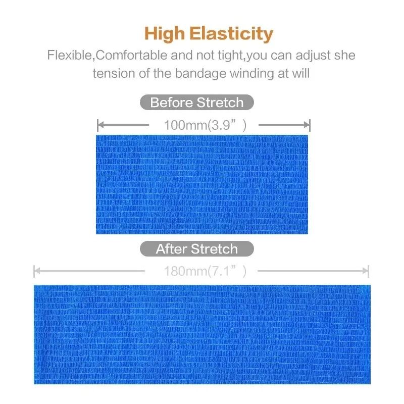 Waterproof SelfAdhesive Elastic Bandage Wrap Set 3