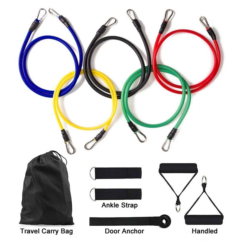 11Piece Professional Resistance Band Pull Rope Set 3