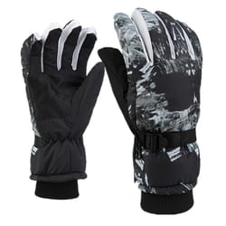 professional men's waterproof ski & winter warm gloves