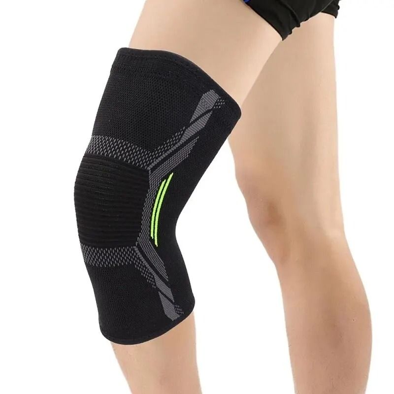Single Knitted Nylon Sports Knee Pad 0