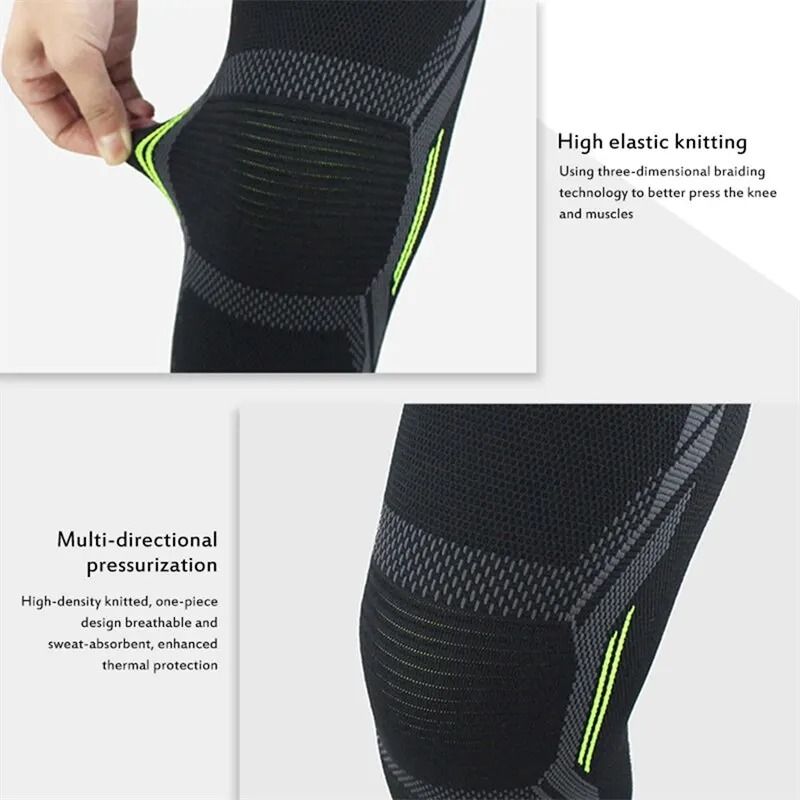 Single Knitted Nylon Sports Knee Pad 3