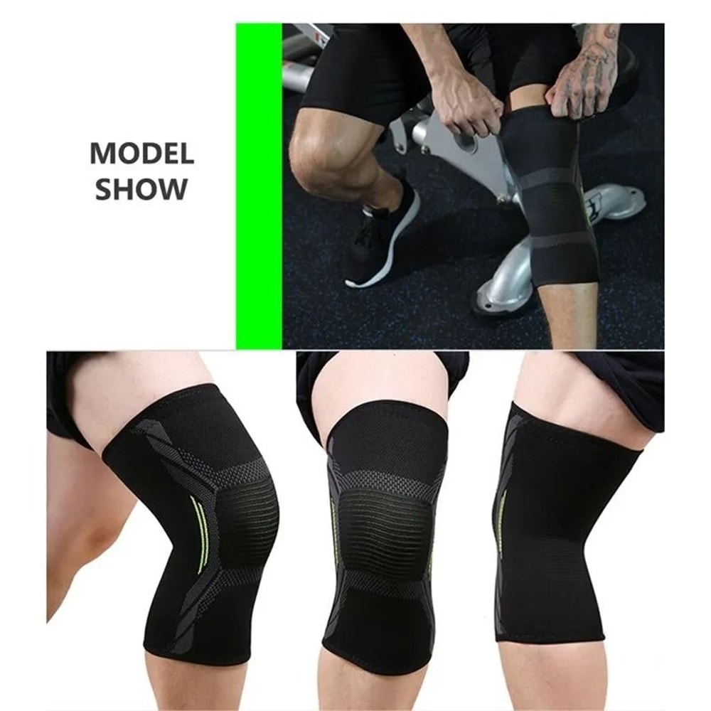 Single Knitted Nylon Sports Knee Pad 4