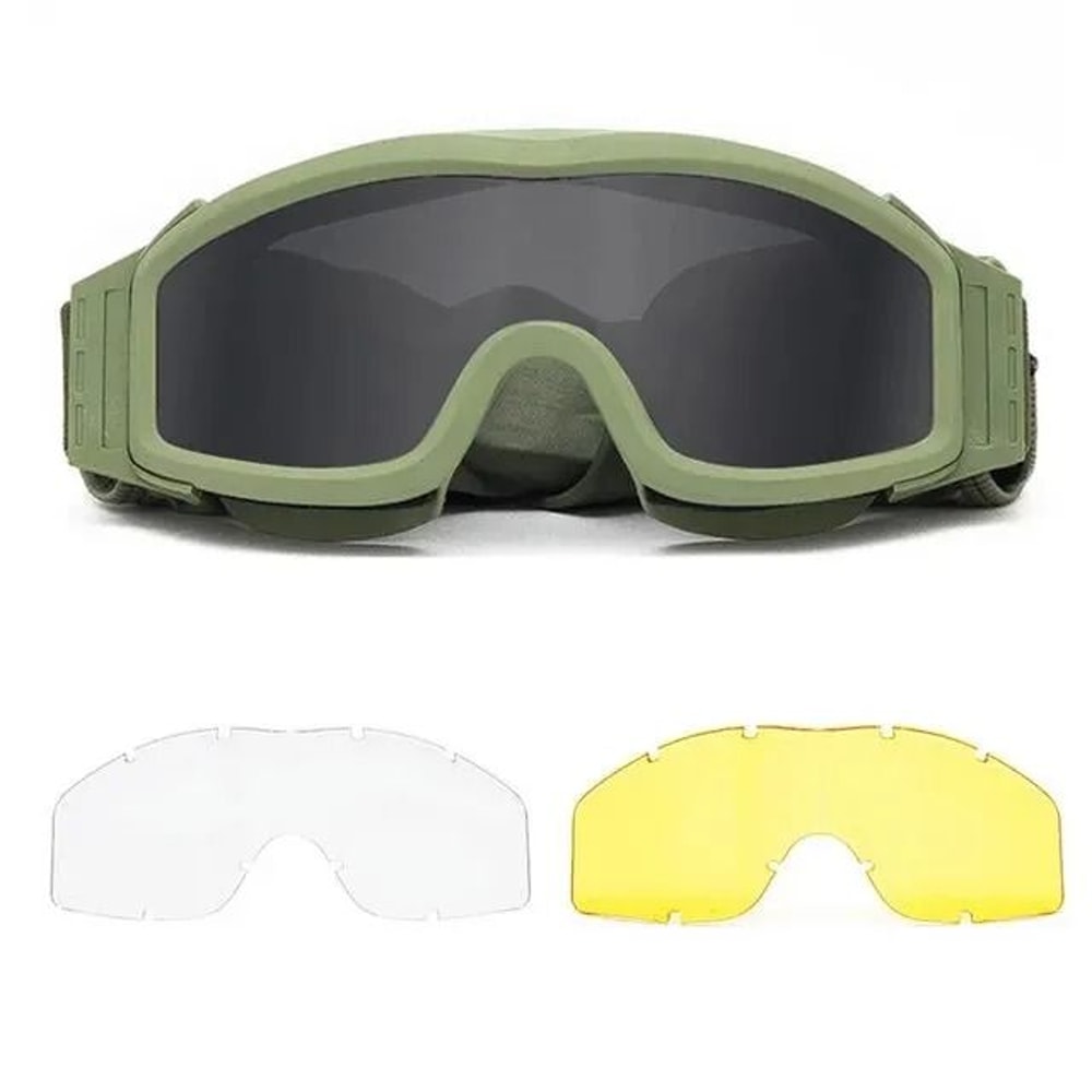 Airsoft Tactical Goggles With Interchangeable Lenses 7
