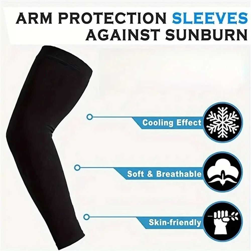 Unisex UV Protection Sports Arm Guards 3