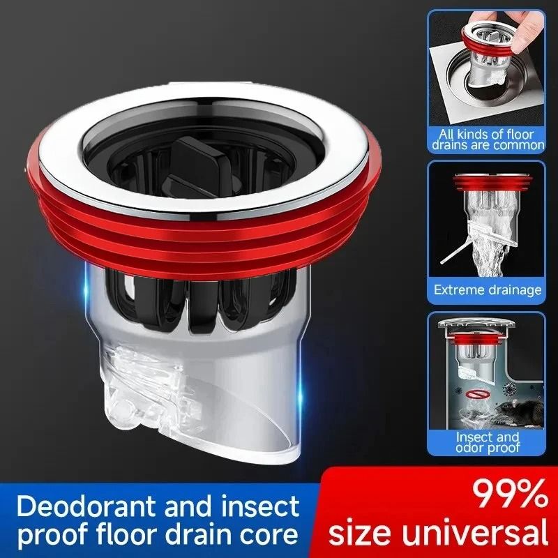 OdorProof Floor Drain Valve Backflow Preventer 4