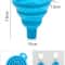 Foldable Silicone Kitchen Funnel Set 6