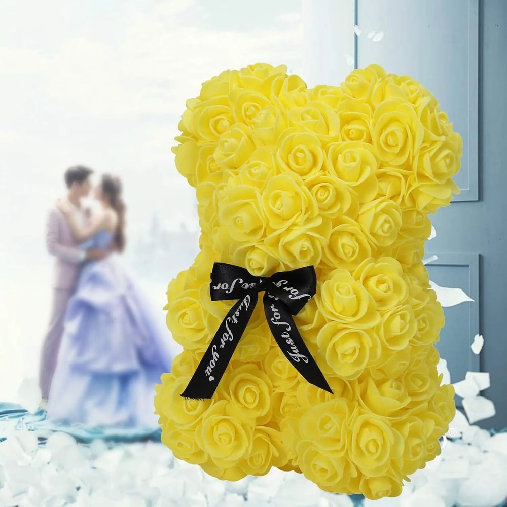 Creative Romantic Rose Bear Gift 1