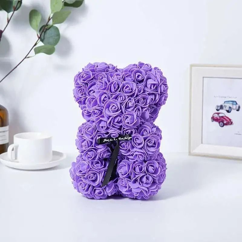 Creative Romantic Rose Bear Gift 2