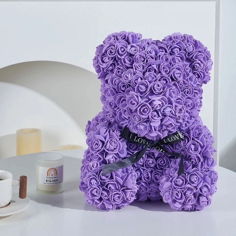 Creative Romantic Rose Bear Gift 7