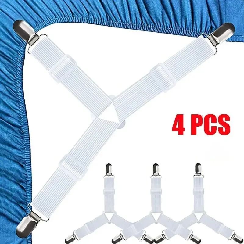 Triangle Adjustable Bed Sheet Holder Clips 7