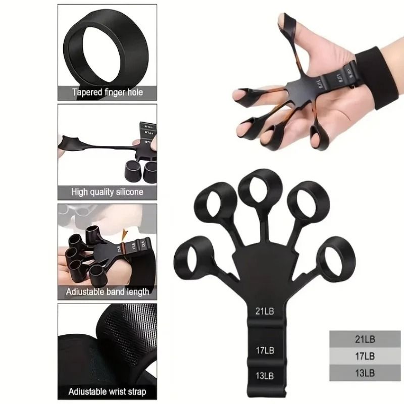 Silicone 5Finger Wrist Grip Strengthener 5