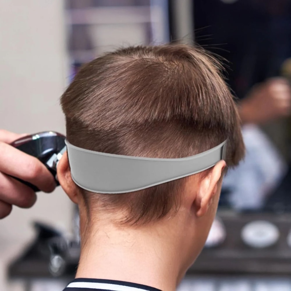 Silicone Neckline Shaving Template And Hair Trimming Guide 1