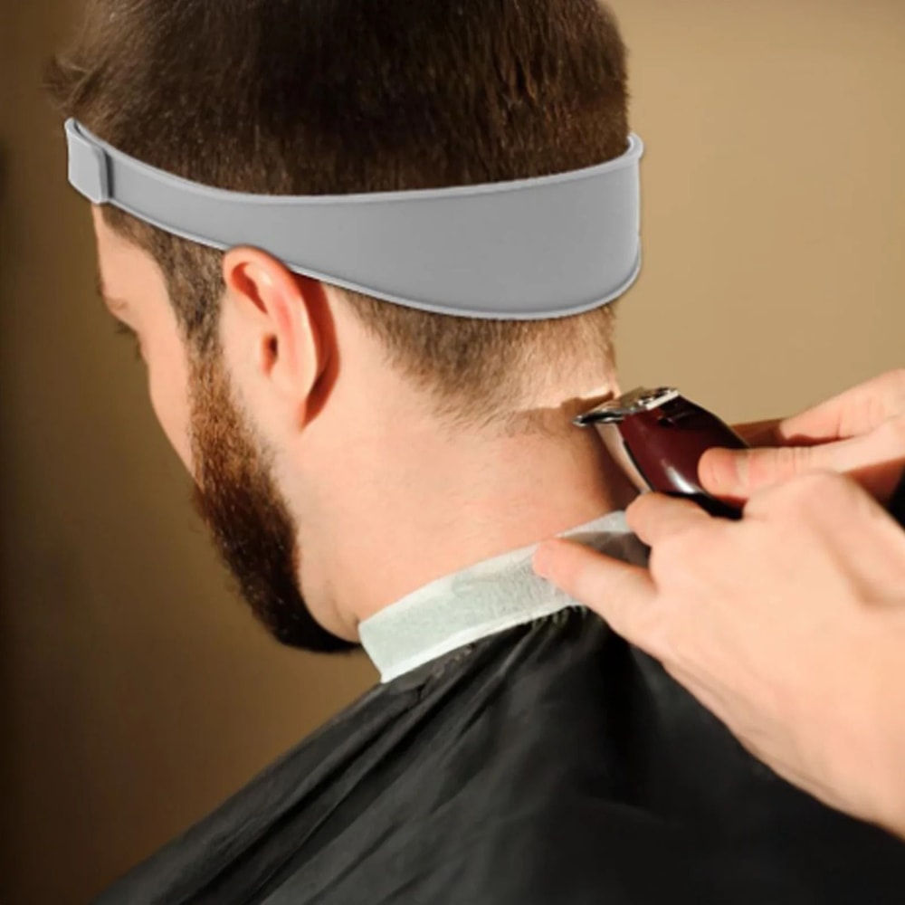 Silicone Neckline Shaving Template And Hair Trimming Guide 2