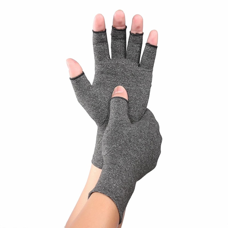 Compression Arthritis Gloves Cotton Joint Pain Relief Hand Brace 6