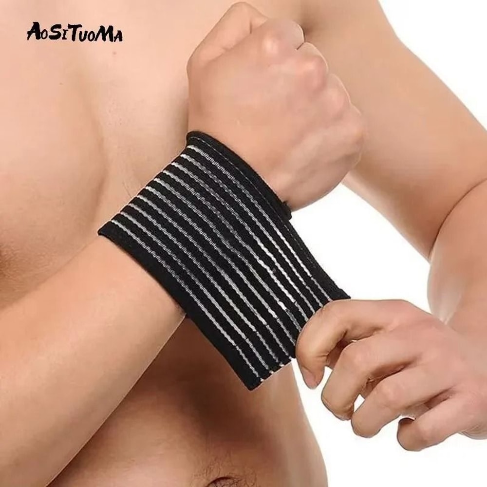 Elastic Sports Wrist Bandage And Pressure Strap 8