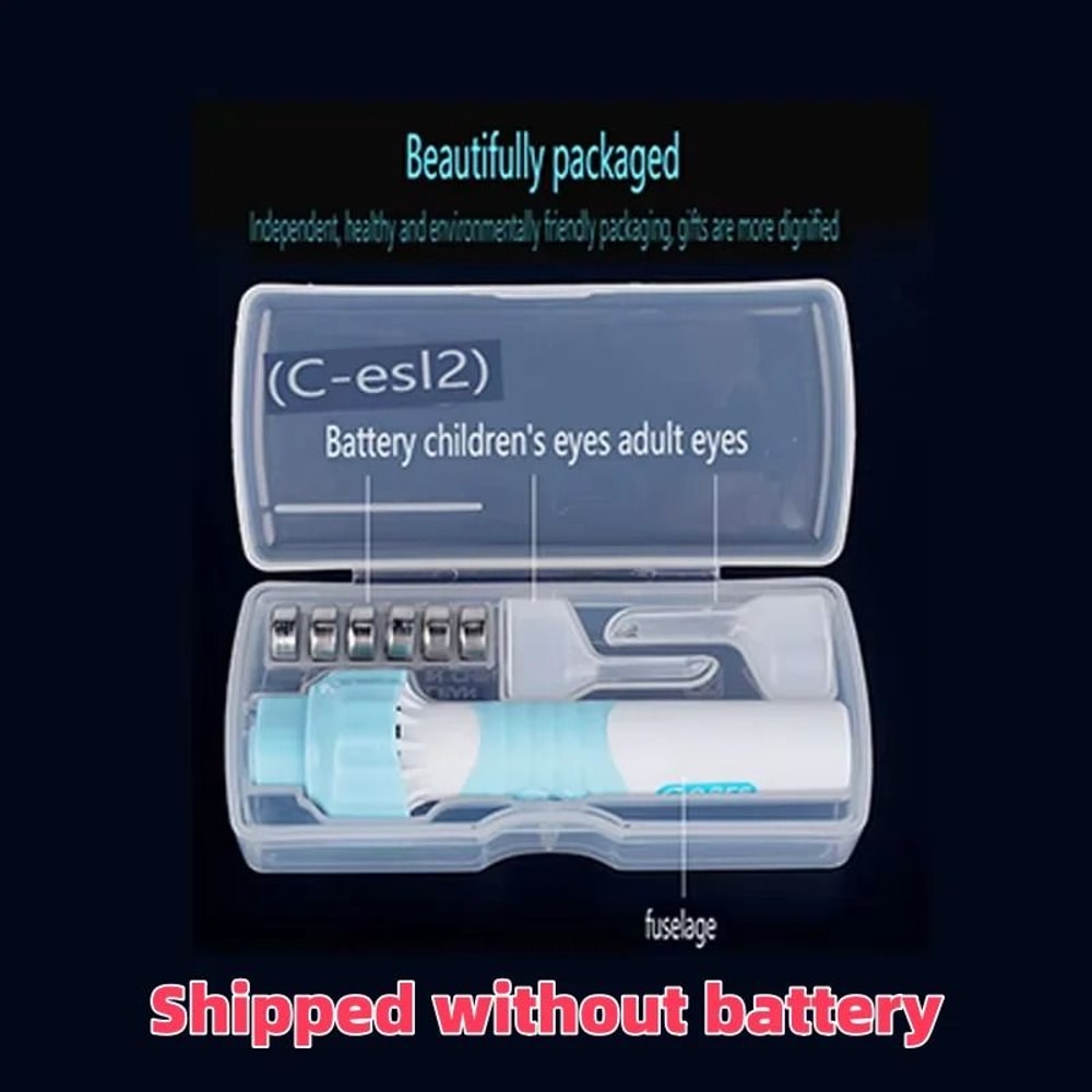 Electric Earwax Vacuum Cleaner And Earpick Set 6