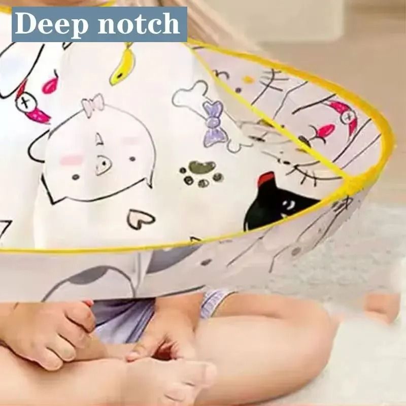 Kids Umbrella Hair Cutting Cape And Grooming Gown 5