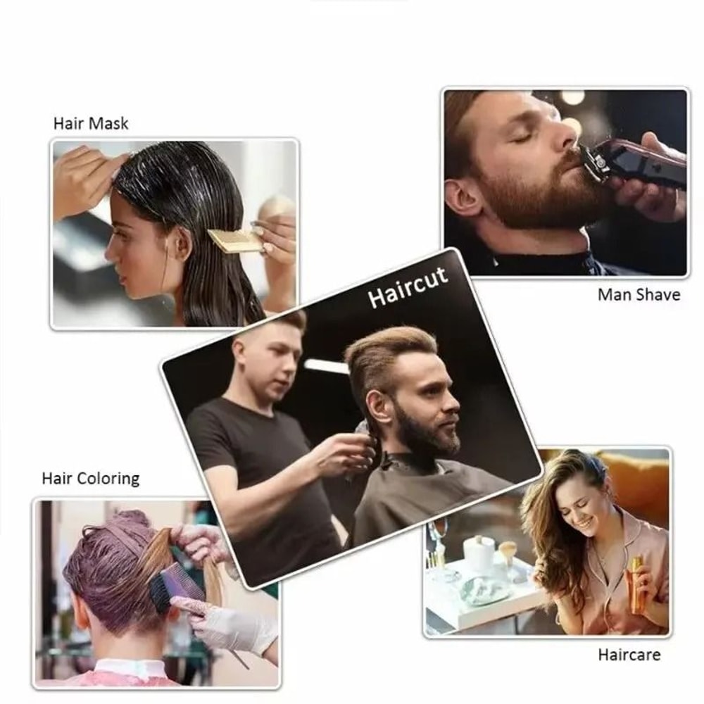 Foldable ThreeDimensional Haircut Umbrella Cape 2