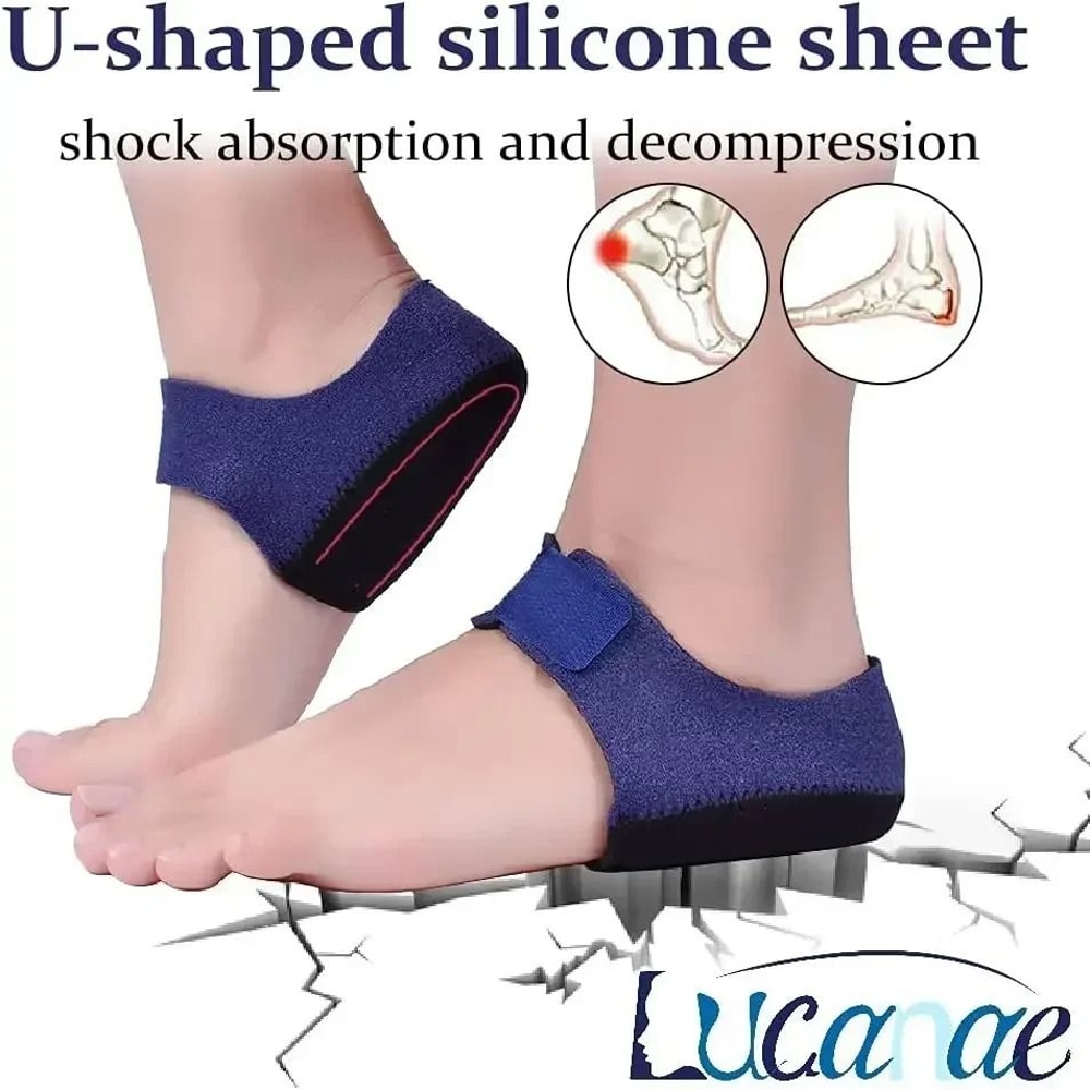 Silicone Gel Heel Protectors And Plantar Fasciitis Cups 1