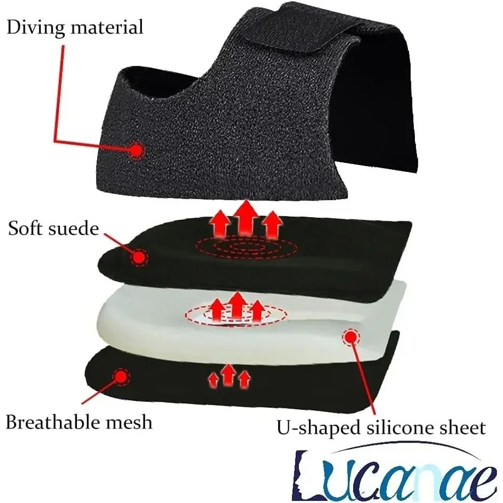 Silicone Gel Heel Protectors And Plantar Fasciitis Cups 4