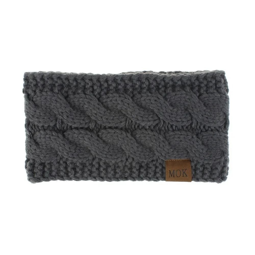 Winter Plush Wide Elastic Ear Warmer Headband 10