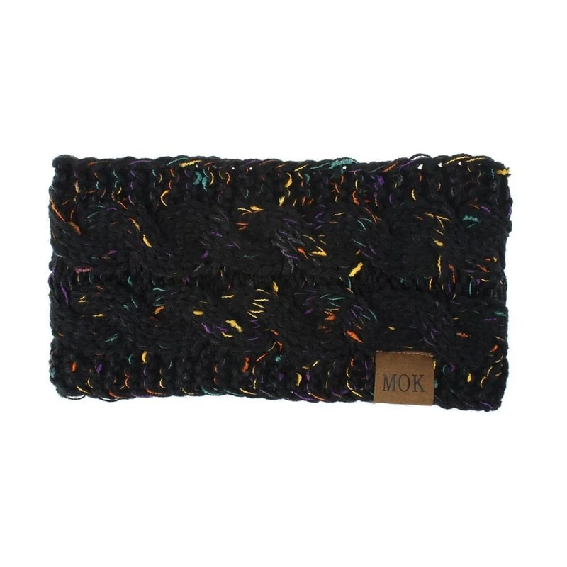 Winter Plush Wide Elastic Ear Warmer Headband 18