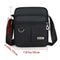 Multifunctional Waterproof Nylon Messenger Crossbody Bag 5