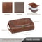 HighQuality Retro PU Leather Travel Toiletry Bag 4