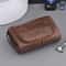 HighQuality Retro PU Leather Travel Toiletry Bag 7