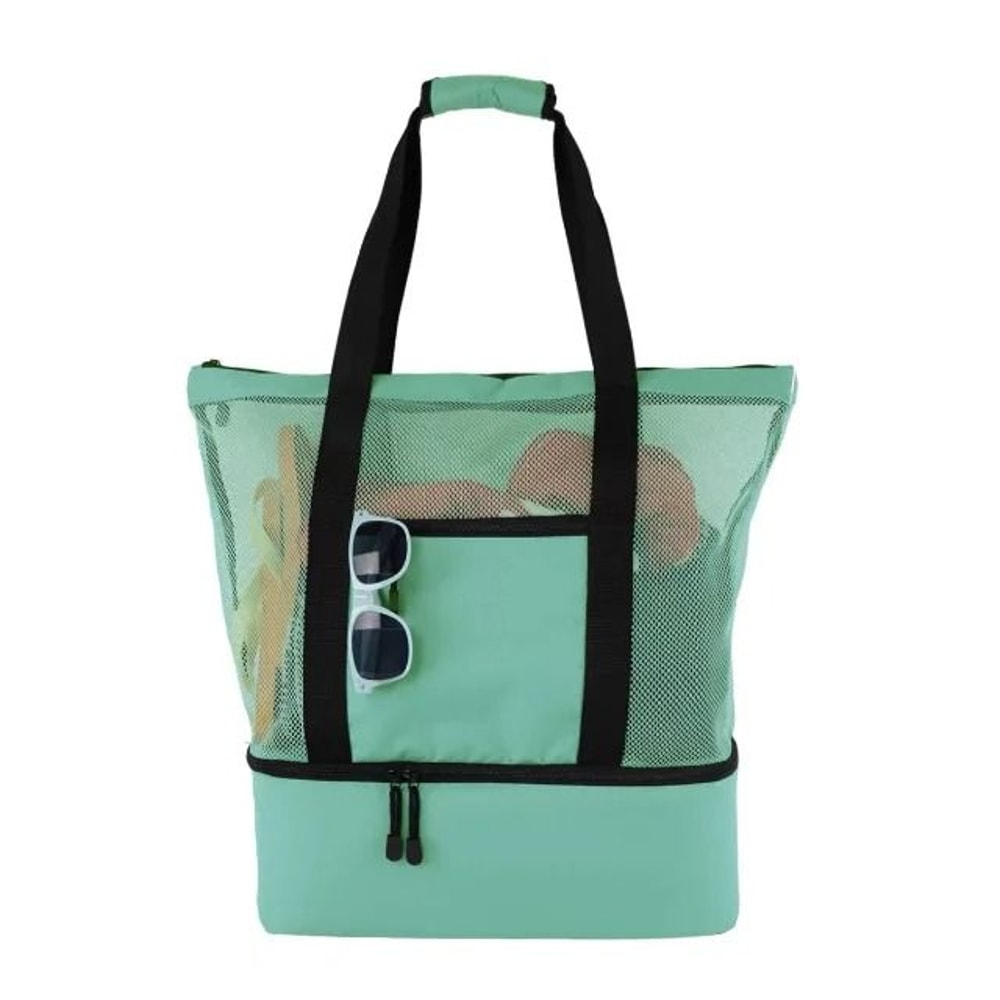 HighCapacity Mesh Picnic And Beach Bag 7
