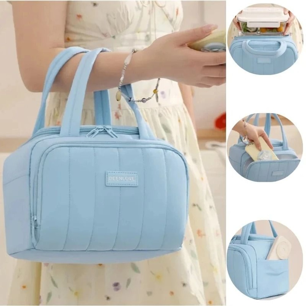 HighCapacity Waterproof Portable Insulation Lunch Bag 0