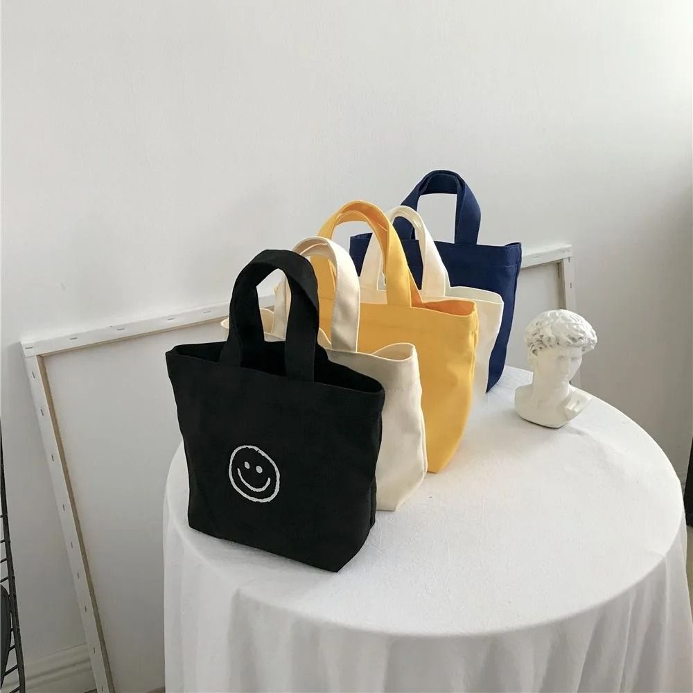 Korean Style Smile Face Mini Shopping Bag 4